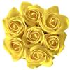 Flowerbox Inspiruj - White Box with Soap Roses - No. 16 Yellow