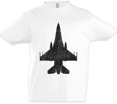 Jet I Silhouette Kids Boys T-Shirt Fighter Pilot Pilot Fighter Plane Plane-