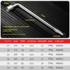 L-shaped Extended Socket Wrench Car Motorcycle Disassembly and Maintenance Wrench Telescopic Rod Labor-saving Tire Wrench