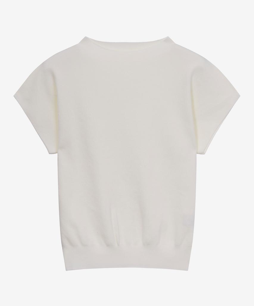 MIND BRIDGE WOMEN [W] Cap Sleeve Mock Neck Knit - 6 Colors