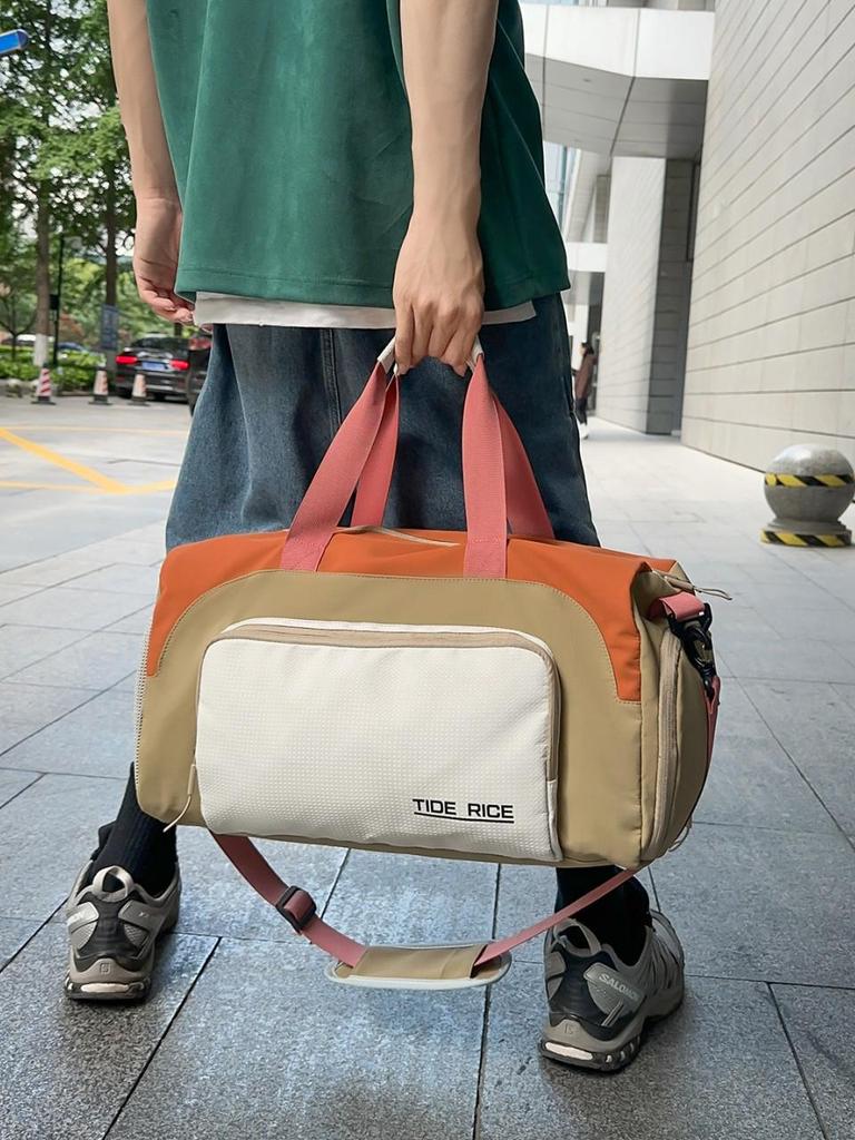 Trendy Unisex Large Capacity Lightweight Crossbody Shoulder Bag for Casual Travel
