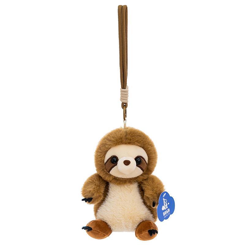 Panda Husky Plush Toy & Sloth Lemur Terrier Phone Holder Doll
