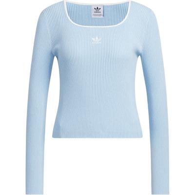 Originals Adicolor Fw24 Hosszú ujjú pulóver Női pulóverek Rózsaszín Kék JM8054