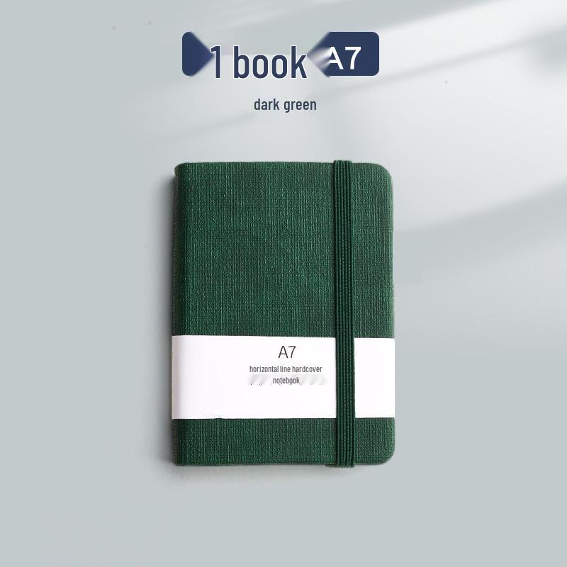 A7 Portable Mini Pocket Notebook - Simple Style, High Value Memo Book