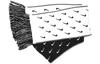 Men's Nike Knit Scarves Unisex Black White