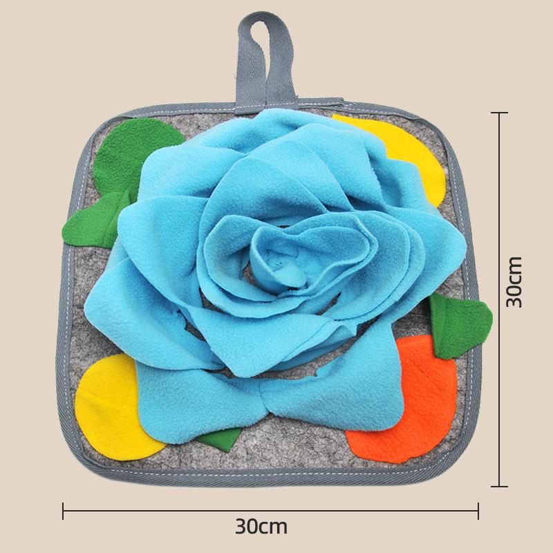 Pet Snuffle Mat: Dog & Cat Boredom Buster, Sniffing Toy, Energy Exertion, Slow Feeder, Enrichment Mat.