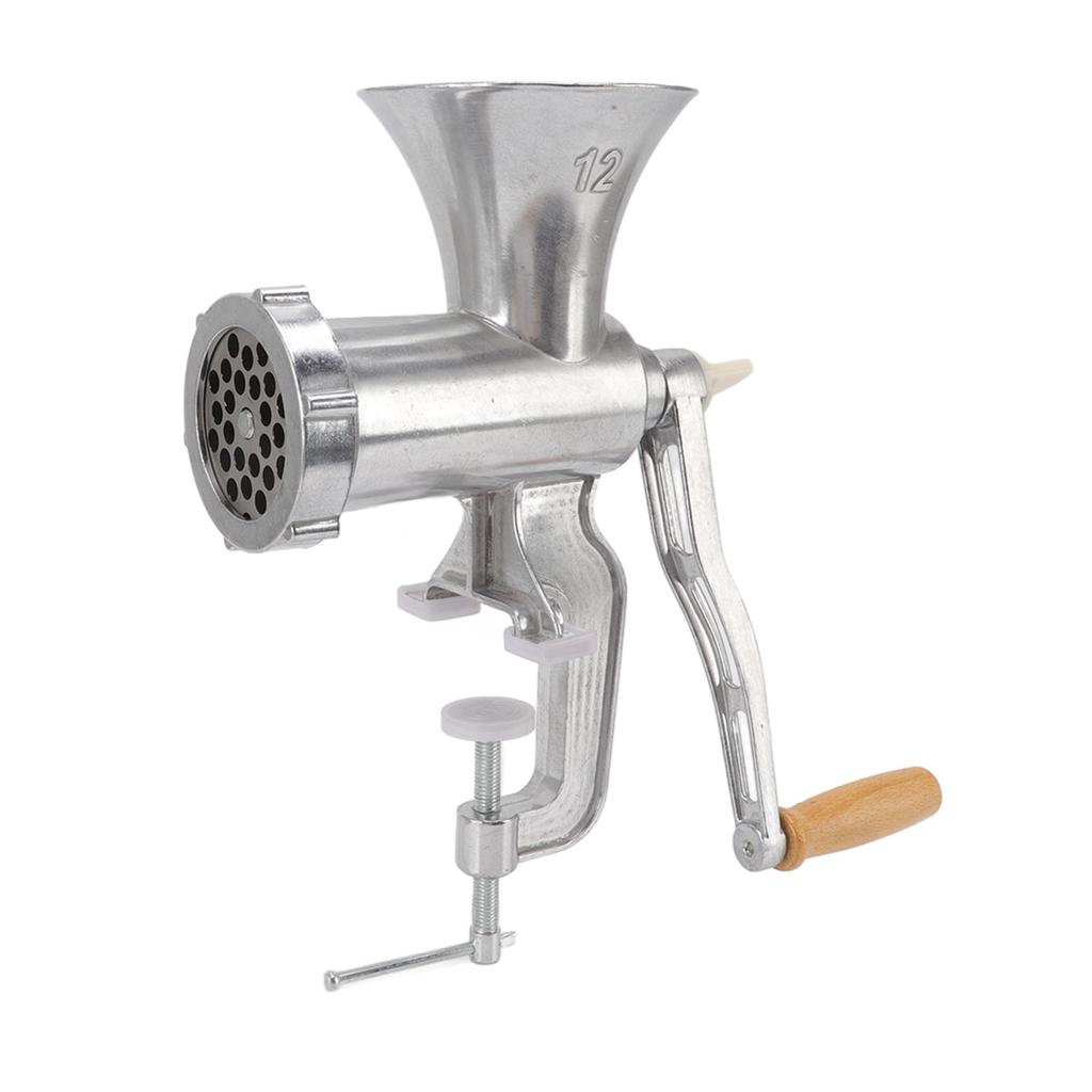 Manuelle Fleischmühle aus Aluminiumlegierung Multifunktionale Haushaltsklemmen-Handmühle mit langem Griff