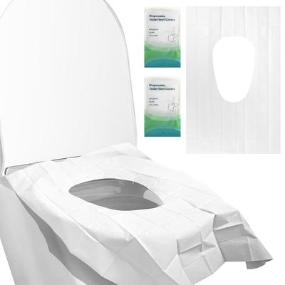 WWW Assento sanitário descartável Assento sanitário descartável Pacote de assento sanitário descartável para banheiro público de grande suporte para higiene para negócios 60 x 40 cm