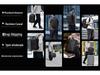 Men's Expandable Business Travel Backpack - Large Capacity & Multifunctional Vacuum Compression Design