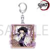 Anahtarlık Kolye Anime Demon Slayer Kimetsu No Yaiba Kamado Tanjirou Çift Taraflı HD Çanta Kolye Hayranlar İçin Hediye Cosplay Aksesuarları Takı Hediye