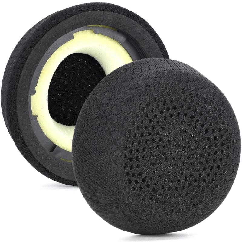 

Durability Fabric Replacement Headphone Ear Pad Soft Foam Ear Covers for Zone Wire Headsets Earmuff Office Gaming Use 1