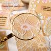 Retro Thoughts & Floral Shadows 3D DIY Embossed Journal Stickers