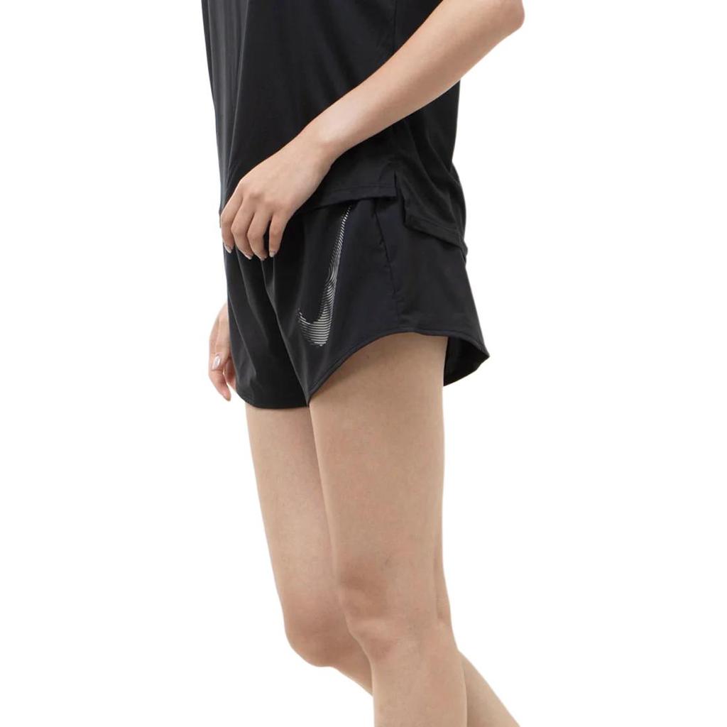 Nike Dri-FIT One Swoosh Breathable Fitted Mid-Rise Printed Sports Shorts Women shorts Black FB4929-010