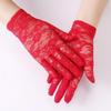 2026 Mid-Length Black Lace Vintage Wedding Dress Gloves for Photography