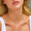 Collana Ciondolo Croce Delicato Vintage in Acciaio Inossidabile Semplice Moda Fede Per Donne Gioielli Quotidiano Pendolare Con