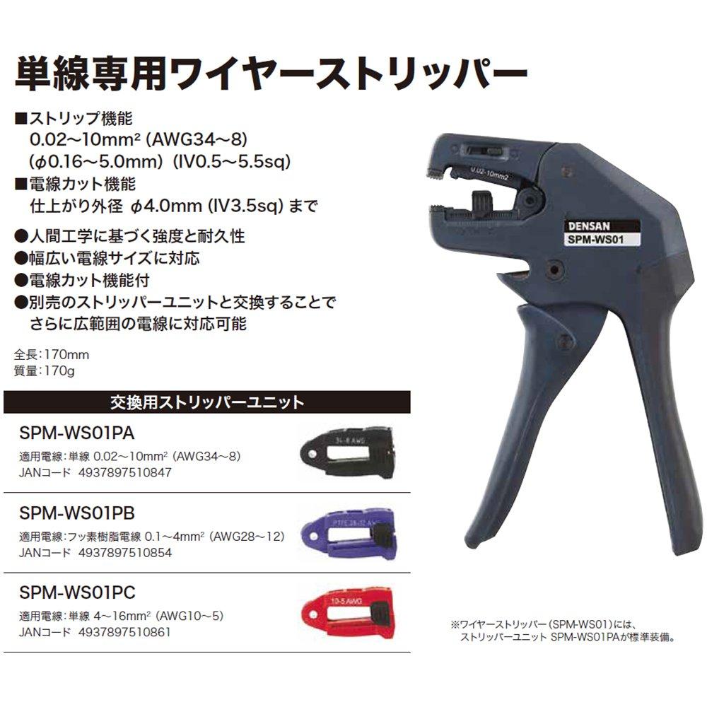Densan Wire Stripper Replacement Stripper Unit SPM-WS01PB