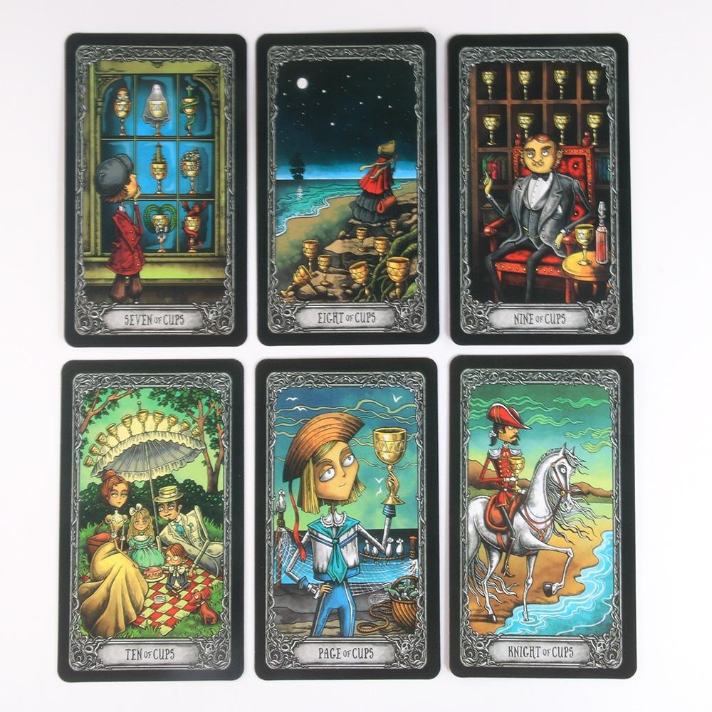 Malikane Tarot Kartları Destesi Masa Oyunları Parti İçin Fabrika Fiyatına