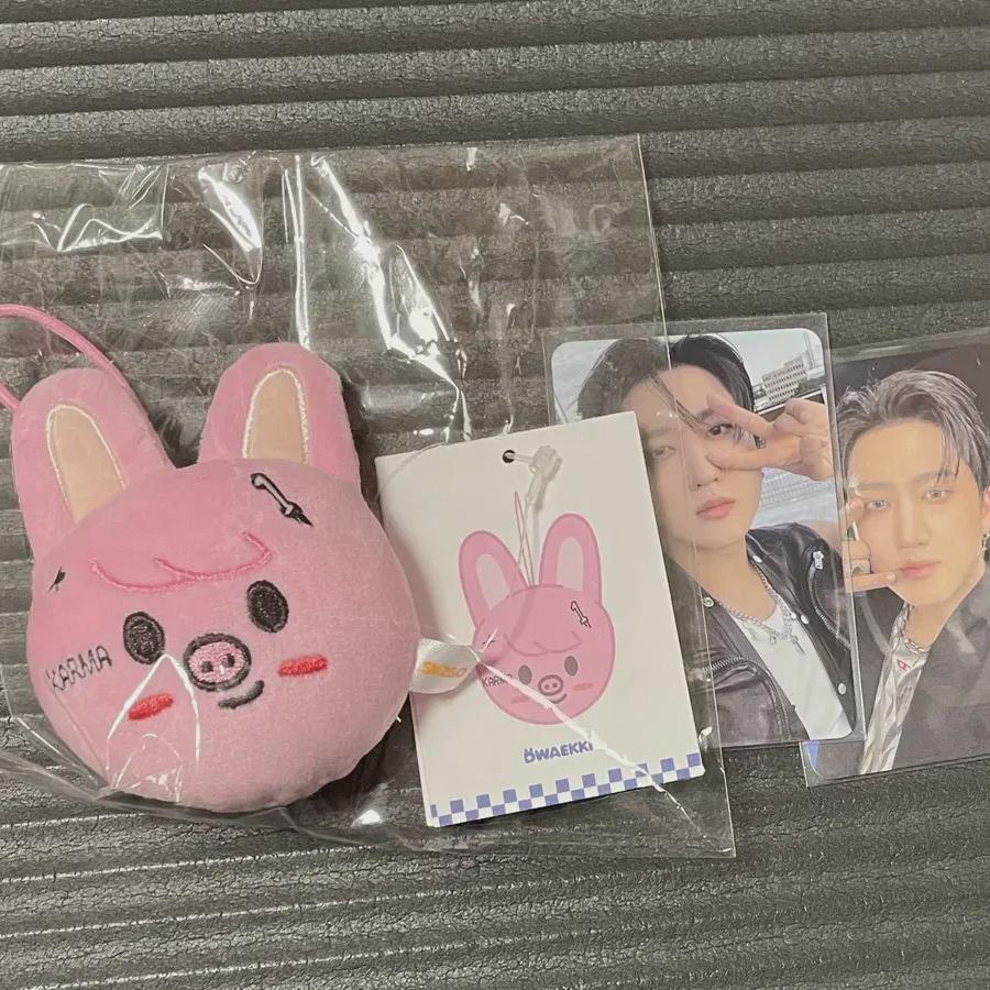 

Straykids Sugiju Karma Pop-up Pig Nametech + Bonus Foca
