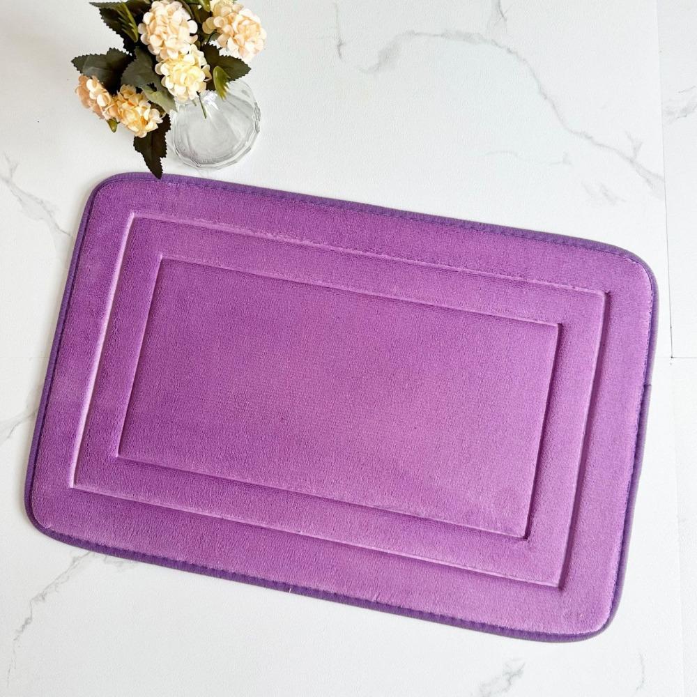Thickening Bathroom Cashmere Mat Bath Non-slip Carpets In Wash Basin Bathtub  Floor Rug Shower Room Doormat Memory Foam 3D Pad