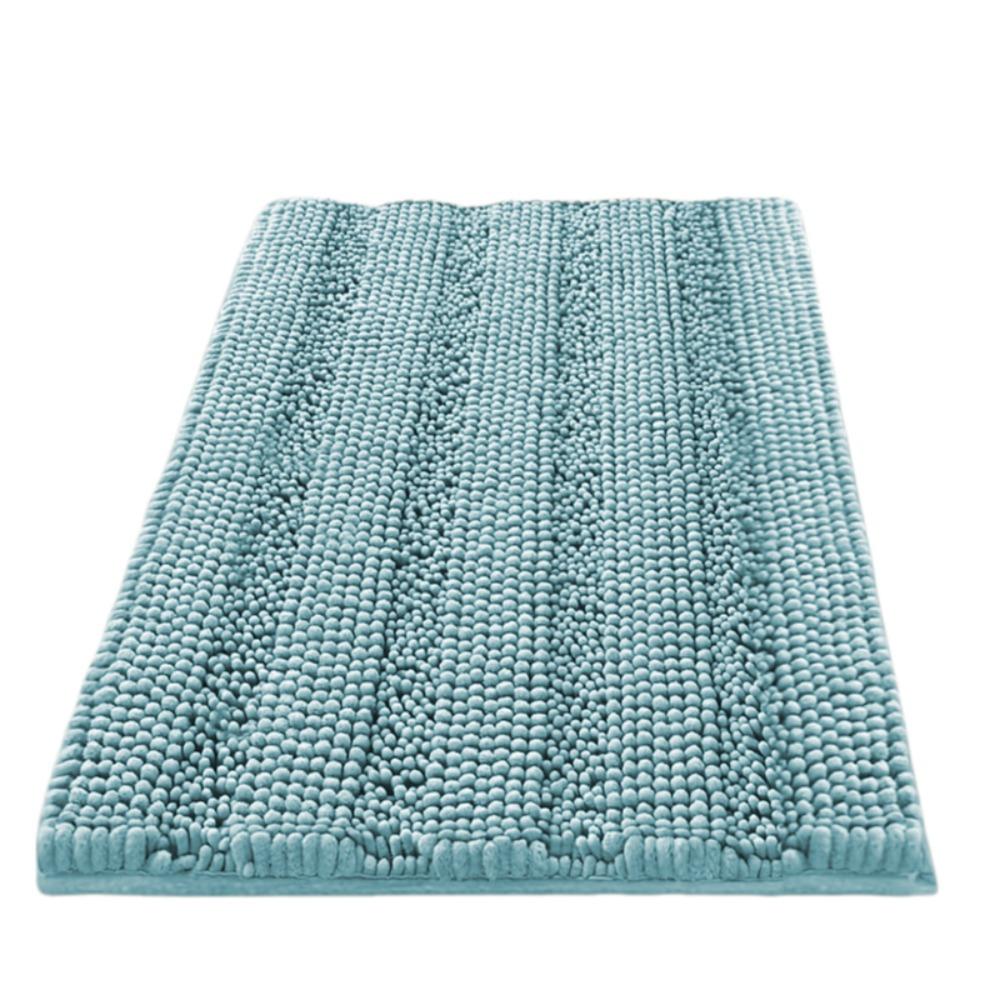 Shaggy Hair Chenille Bath Mat Non-Slip Kitchen Floor Mat Practical Small Carpet  Bedroom