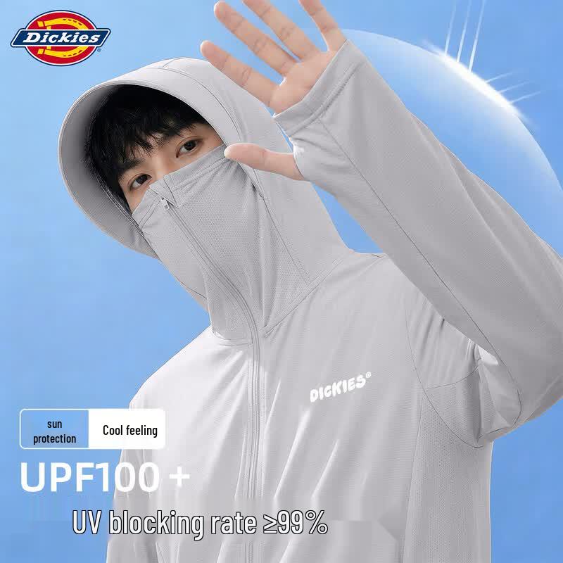 

Dickies Men s 2026 Summer UPF100+ Hooded Sun Protection Jacket XL (180)