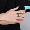 Gothic Style Punk Retro Black Biker Ring Men Hiphop Rock Stainless Steel Skull Finger Rings Party Accessories Jewelry