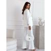 Casual Daily Double-breasted Solid Color Fashion Small Suit Jacket