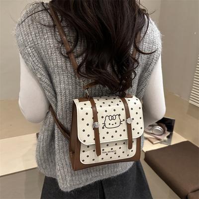 College Style Women's Backpack New Fashion Mini Backpack Versatile Cute Handbag Messenger Women's Bag