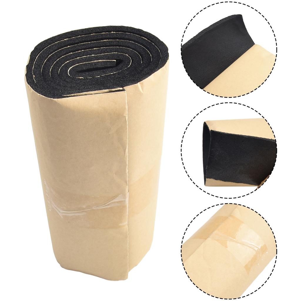 6mm Car Door Protector Sticker Parking Strip 100x20CM Wall Safety Bumper