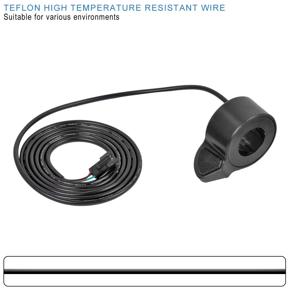 Electric Bike Accelerator Thumb Throttle for Electric Bicycle 270X Speed Control Scooter for 22mm Handle Diameter Accessories