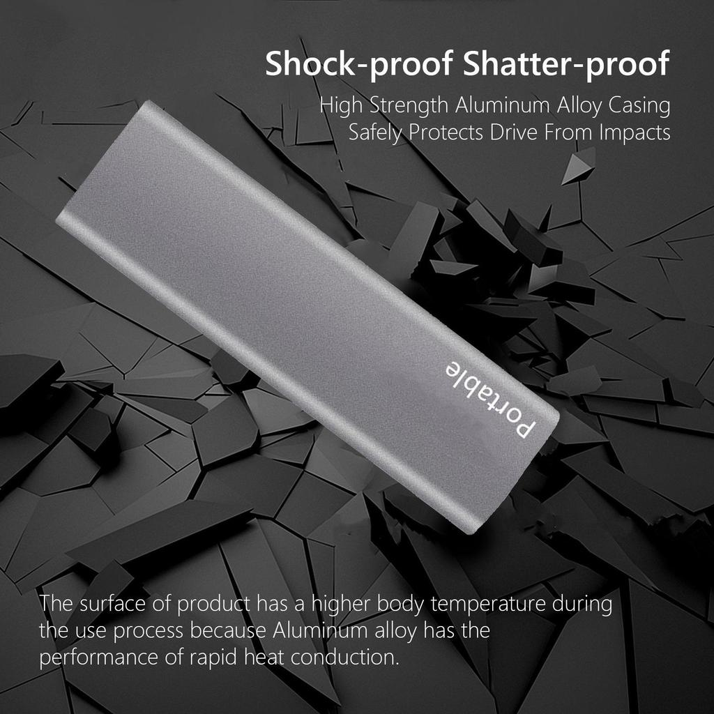 SSD Portátil de Alta Velocidade: Opções de 8T, 4T, 2TB