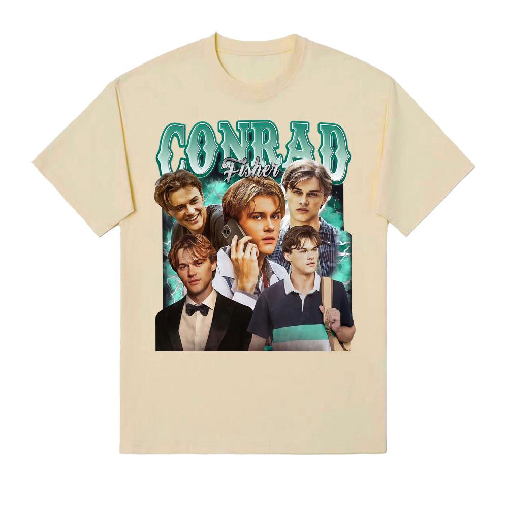 

Team Conrad Fisher Trendy Movie Graphic Summer 100 Cotton unisex style Tshirts Men Vintage Oversized Man Comfort High Quality 4XL