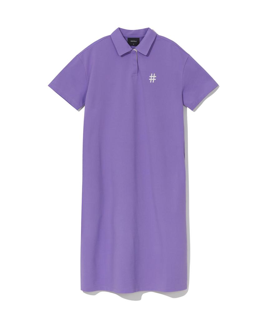 BEENTRILL NEWYORK Polo Oversized Long Dress (Light Purple)