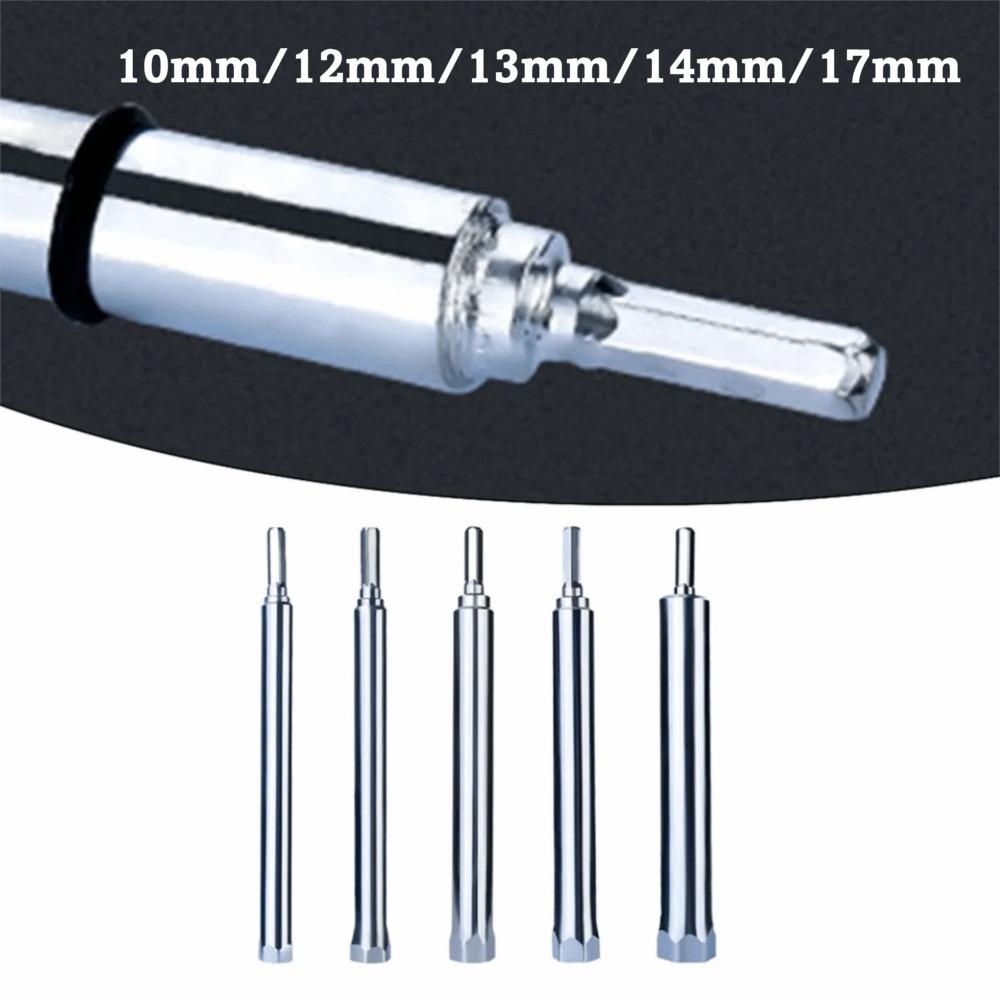10/12/13/14/17mm Nástrčný klíč na matice Šestihranná nástrčná hlavice Dřevoobráběcí nástrčné hlavice Pro elektrické nářadí