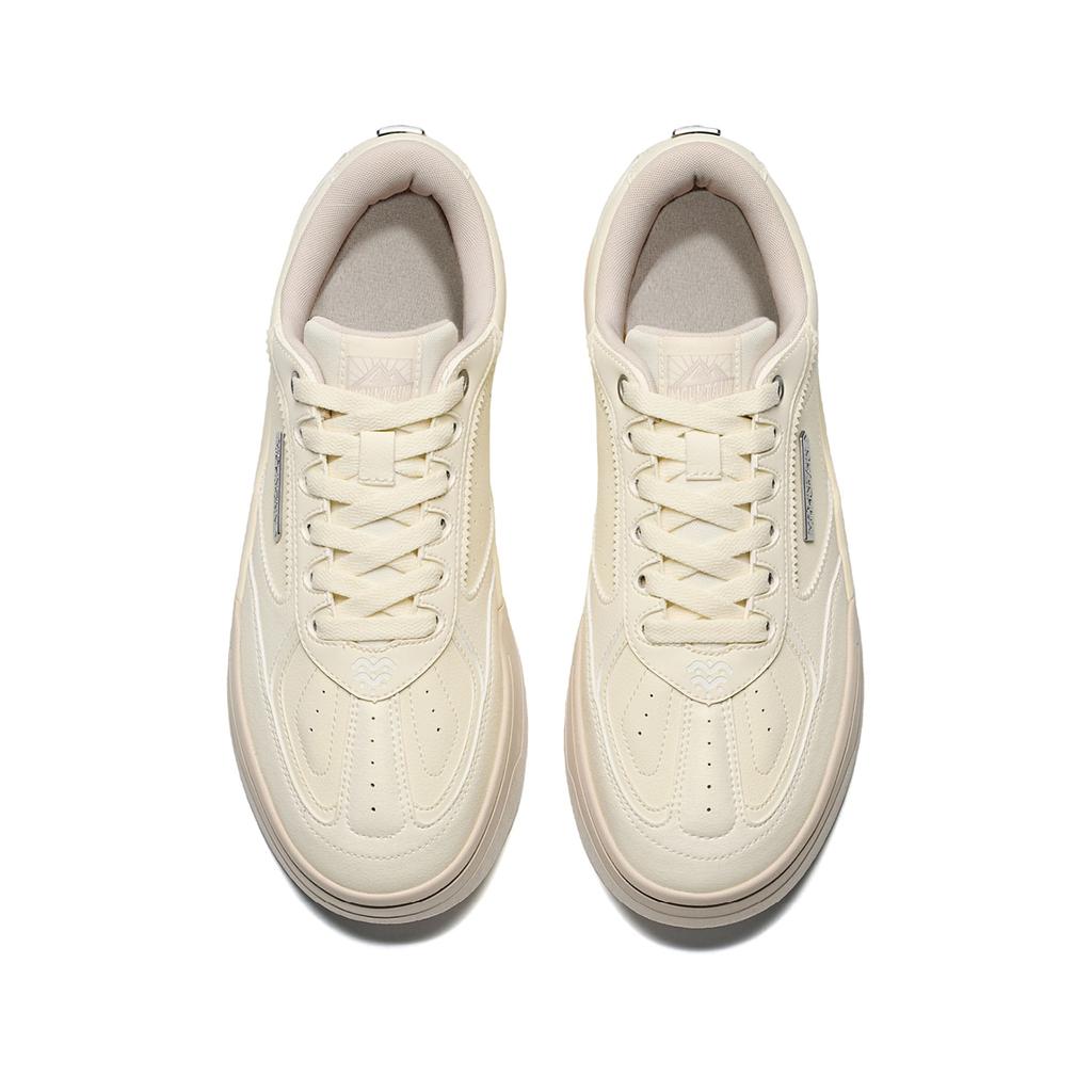 Men's Sneakers ANTA Skate Shoes Men's Low-top Micro Egg White
