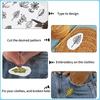 BHBL Stick & Embroidery Paper for Embroidery Dissolvable Embroidery Transfer for Transferring Embroidery Patterns 5PCS