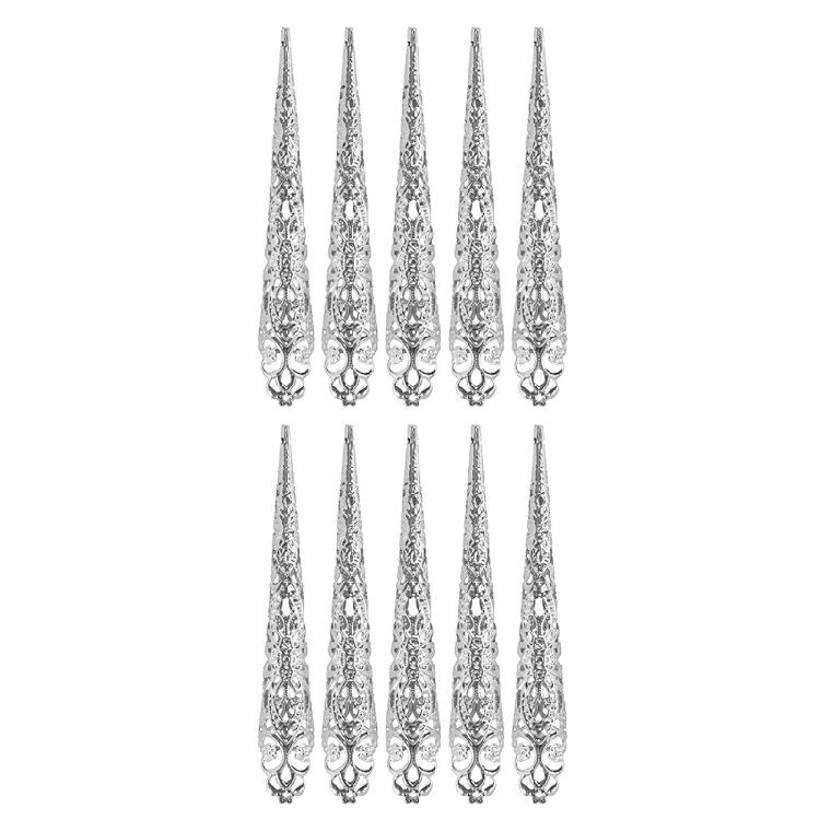 Древняя Королева Коготь на Палец Кольцо-Коготь Костюм Королевы Кольца на Костяшки Пальцев Кольцо на Палец Наконечник на Палец для Защиты Танец Живота Su