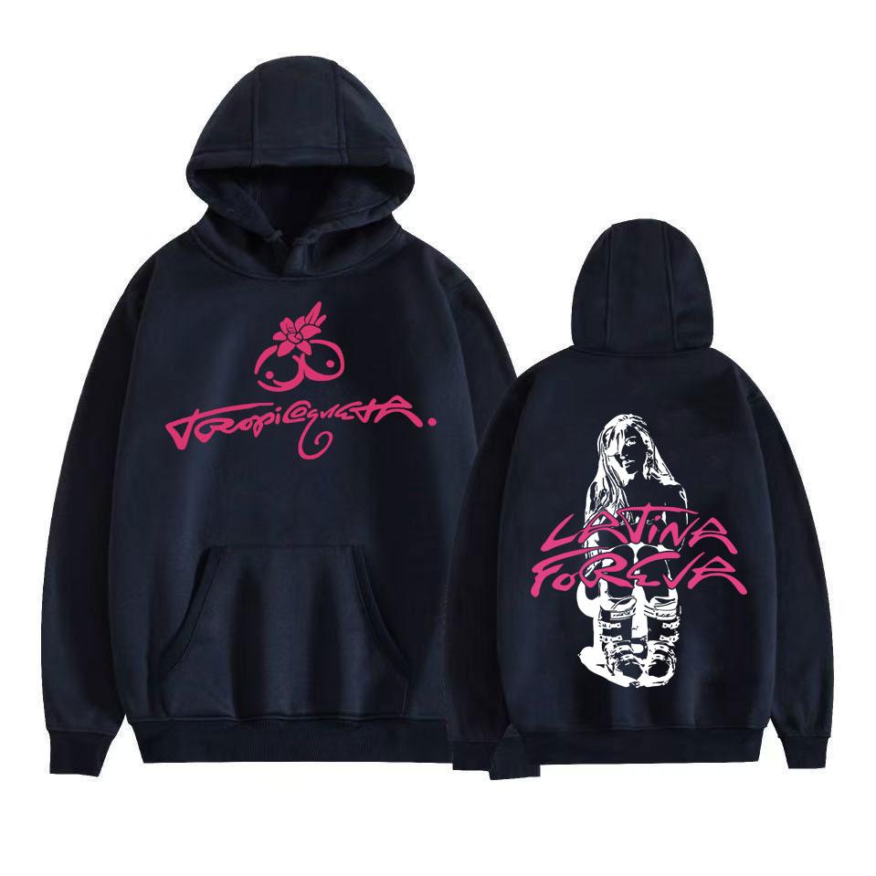 Karol G Tropicoqueta New Album 2025 Merch Sweatshirt Men Women Clothing Harajuku Fashion Aesthetic Hoodie Hip Hop Gothic Hoodies