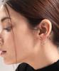 Jnui Drifting Earrings 14K Gold Plated