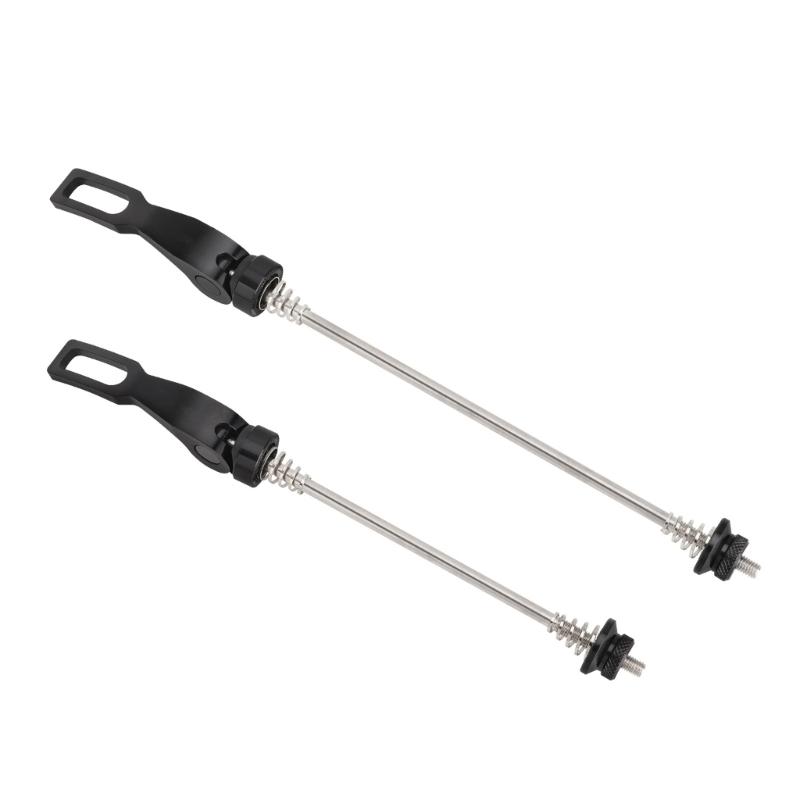 

Quick Release Front and Rear Mountain Bike Skewer Bicycles Wheel Hub Quick Release Skewers for Road Bike Easily Install чёрный