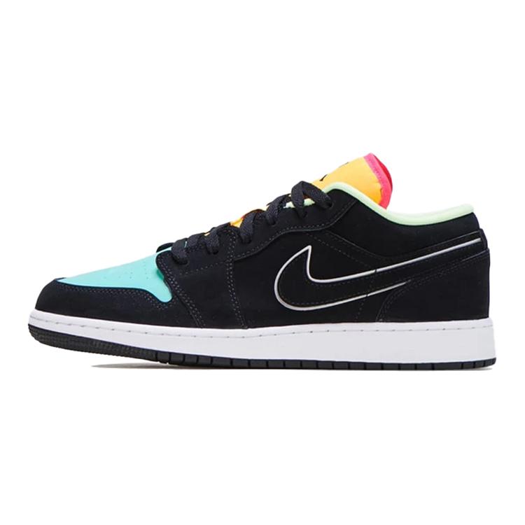 

New JORDAN 1 Low Aurora Green GS CV9844-013 36