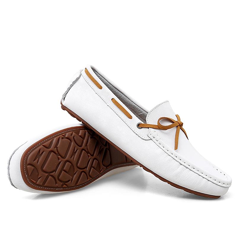 Man Shoe 2024 Leisure Walk Loafers Shoes Men Classic Brand High Quality Leather Comfy Drive Boat Shoes Comfortable Handmade Soft