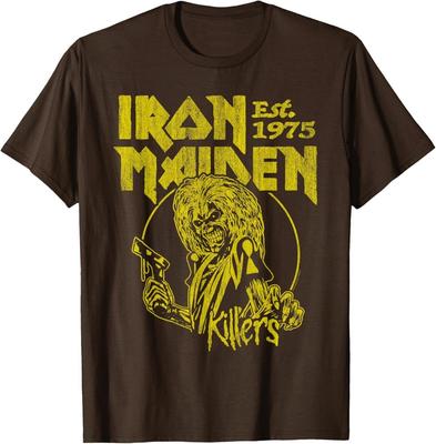 Iron Maiden - Killers Gelbes Circle T-Shirt
