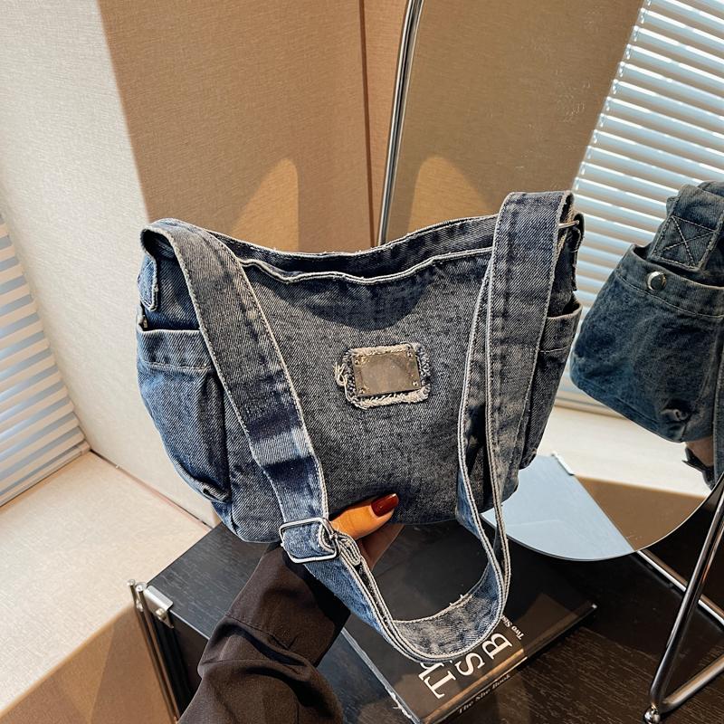 Women's Denim Crossbody Bag