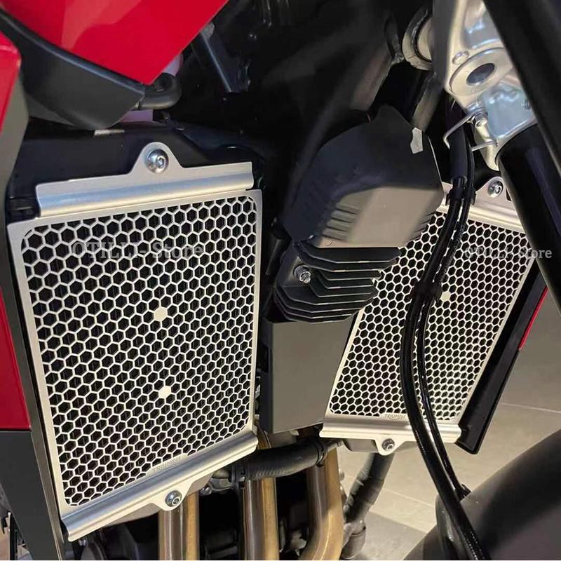 For TIGER 850 Sport Motorcycle Front Radiator Water Cooler Grille Guard Cover Protector For Tiger 900 /GT/GT Pro/Rally/Rally Pro