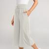 Women's Color Loose And Comfortable Elastic Waist Tie Pants