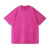 T-shirt Pesante in Cotone Lavato Vintage da 230g per Uomo e Donna - Taglia Europea, Versatile e Vestibilità Ampia
