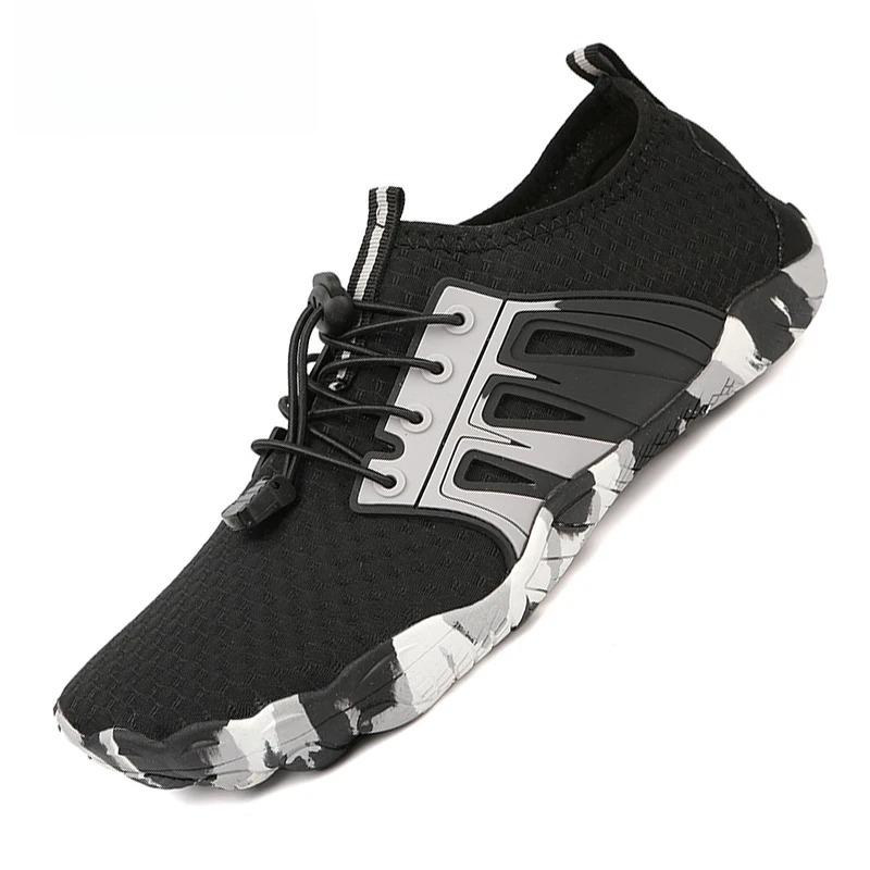 Lightweight Non-slip Wading Shoes Men Women Quick Dry Breathable Aqua Sneakers Elastic Soft Sole Beach Water Sports Shoes