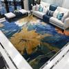 Nordic Abstract Floral 3D Home Large Carpet Living Room Carpet Modern Minimalist Bedroom Rug American Floor Mat