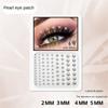 Decal Face Body Colored Rhinestone Festival Makeup Decor Temporary Tattoo Sticker Nail Art Charms